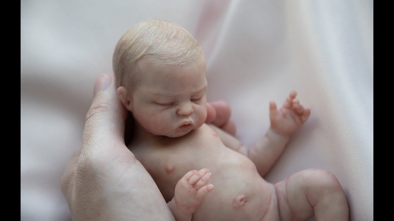 Miniature Silicone Reborn Baby