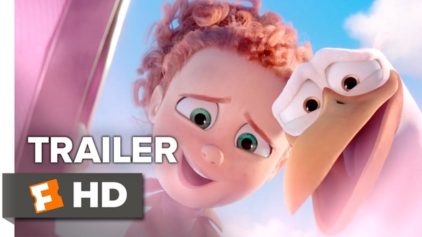 Storks Official Trailer, 1 (2016) Kelsey Grammer Animated Movie