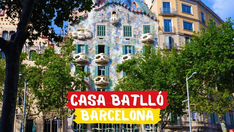 Casa Batlló BARCELONA FULL Walking Tour Spain Sightseeing in the Capital of