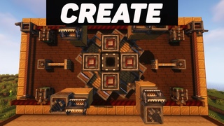 Гайд по Create  -  #4 Все про клей. Штуковины. Вращение. (minecraft java edition)