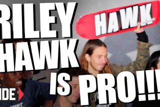 RILEY HAWK is PRO!!!