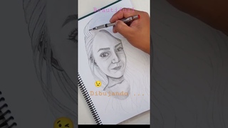 Dibujando  un rostro #fyp #shorts #drawing #art #fyp #parati #viral #face #girl #cute #beautifull