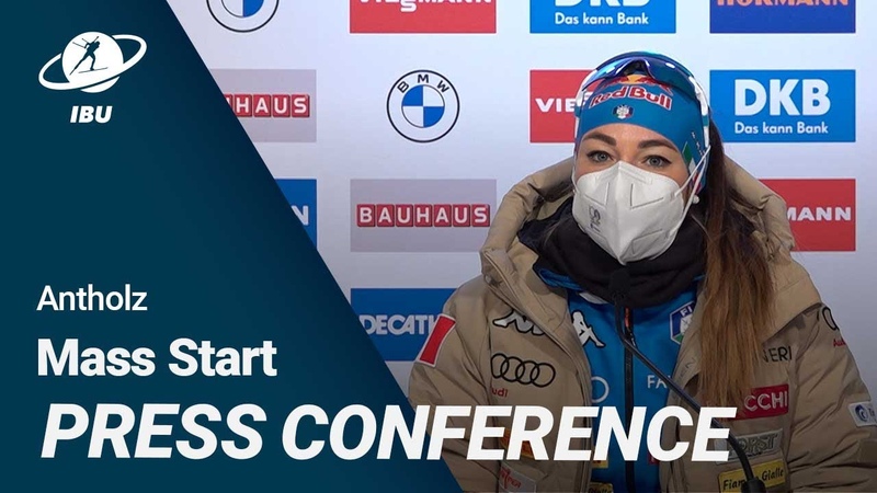 World Cup 21, 22 Antholz: Women Mass Start Press