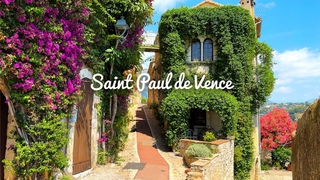 4K Saint Paul de Vence: The Most Beautiful Provencal Village on the French Riviera July 2023