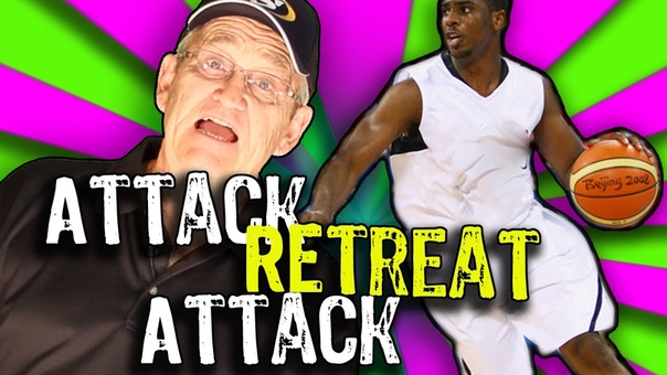 ATTACK RETREAT ATTACK Dribble Attack Shot Science