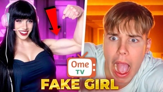 eGirl GOES ON  (But She's a Big Russian Man)