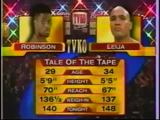 Jesse James Leija vs Ivan Robinson - TVKO HBO Pay Per View November 11, 2000