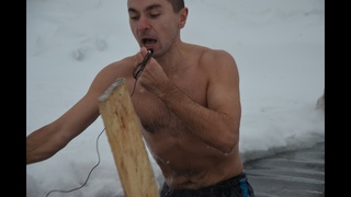 РЭП В ПРОРУБИ! Прочитал Lose Yourself Эминема... да! в проруби! #DearRapGod Rap in the ice hole