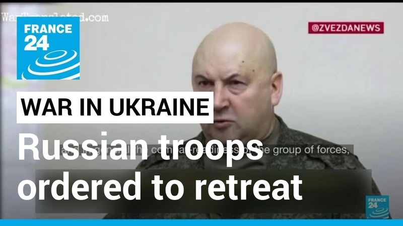 Russia orders troops retreat from Kherson FRANCE 24