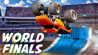 World's Biggest Monster Truck Show  Huge Backflips, Tricks, Jumps  Monster Jam Freestyle & Racing