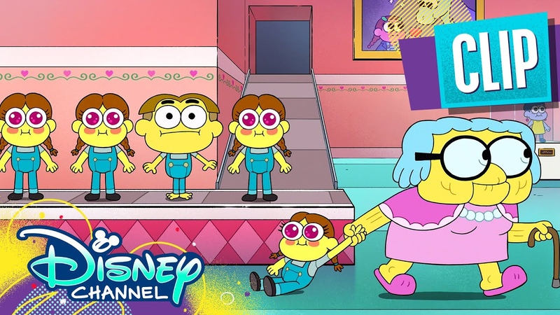 The Greens Visit A Doll Store , Big City Greens, Disney