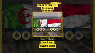 UZBEKISTAN  birichi urinda boksda #uzbekistan #musofir #sports #boks #paris2024 #tashkent #trending