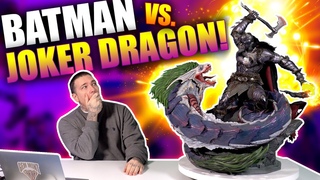 BATMAN vs JOKER DRAGON 1/3 Scale Diorama | Unboxing & Review | PRIME 1 Studio