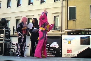 Mephisto - Ao no exorcist (COSPLAY) PONPONPON  Treviso in TV