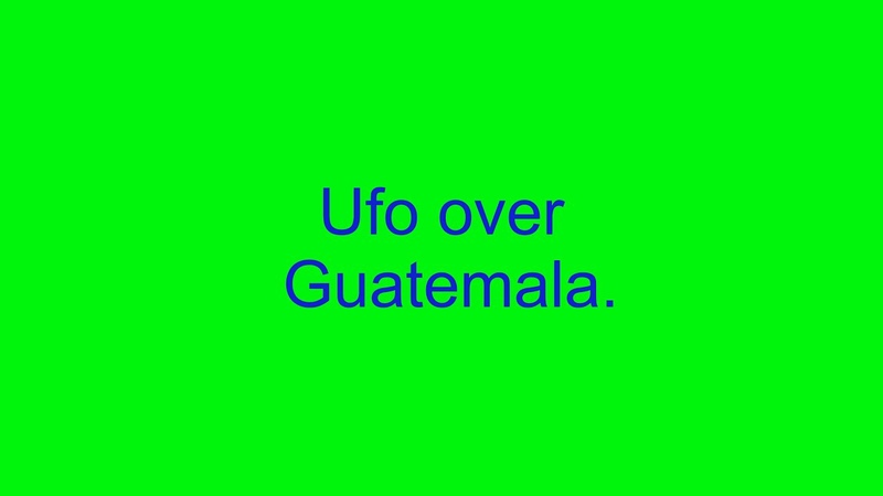 Ufo over