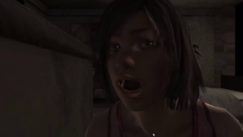 SH4 Eileen unused animations peephole silent hill 4