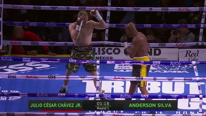 Julio Cesar Chavez Jr. vs Anderson Silva (19 06