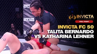 FULL FIGHT: Talita Bernardo vs. Katharina Lehner - Invicta FC 50