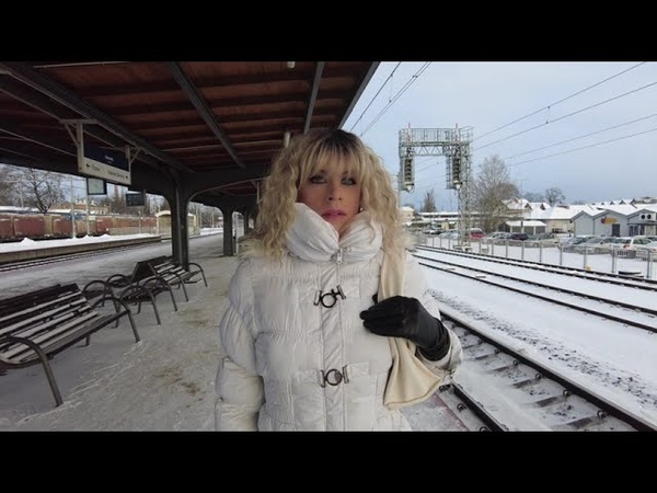 Crossdresser in public transport. The journey
