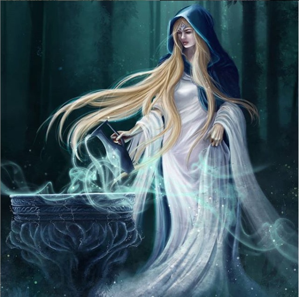 нимуэ владычица озера. морская нимфа океанида. эльфы галадриэль. нереида богиня. хозяйка озера авалон.
