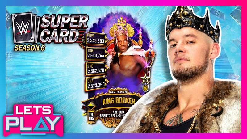 KING CORBIN reacts to his new King of the Ring themed card in WWE Super