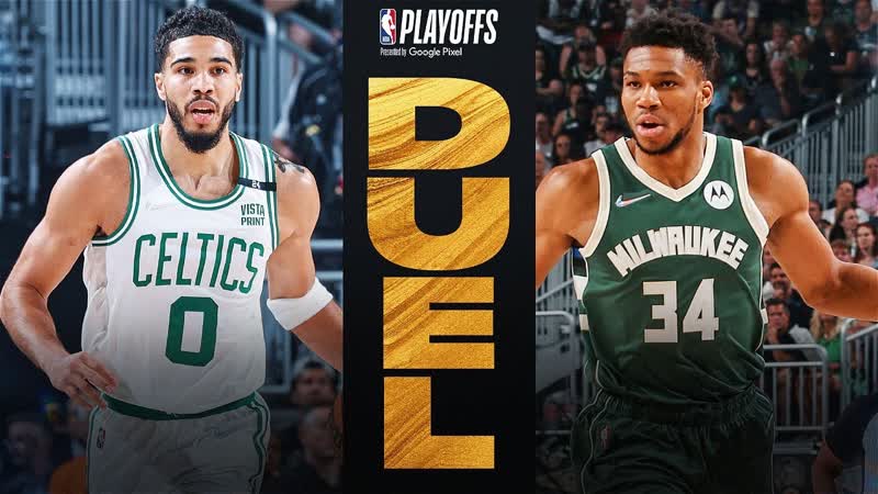 Jayson Tatum (46 PTS 9 REB) VS Giannis (44 PTS 20 REB) In Game