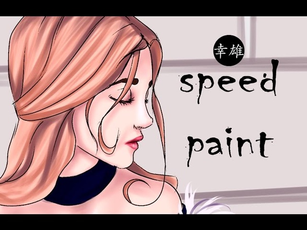 SPEEDPAINT: Girl ( DIGITAL ART) Paint tool SAI (Ускоренное рисование