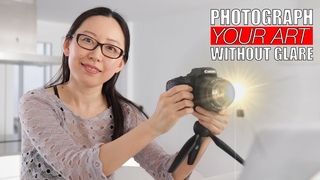 How to Photograph Paintings without Glare