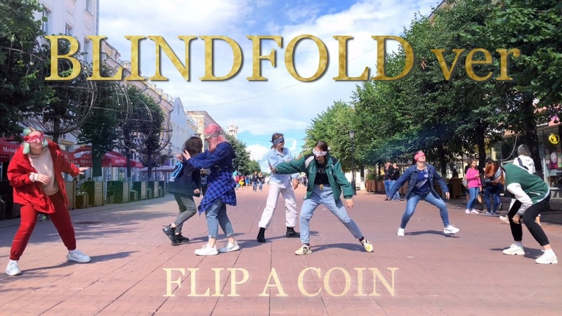 KPOP IN PUBLIC RUSSIA, BLINDFOLD CHALLENGE VICTON (빅톤) Flip A Coin, DANCE COVER BY