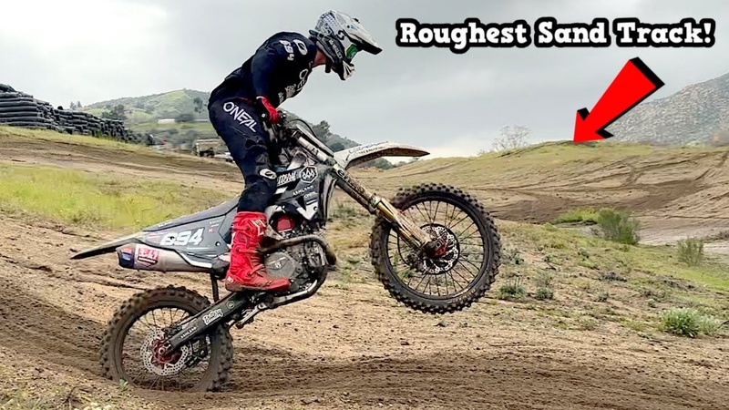 Riding The Roughest Sand Track Buttery Vlogs