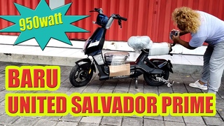 Sepeda Listrik Baru.! SALVADOR PRIME Lebih Kuat Hemat Energi