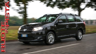 Claudio Casaroli prova Dacia Logan MCV - Ruote in Pista n. 2224