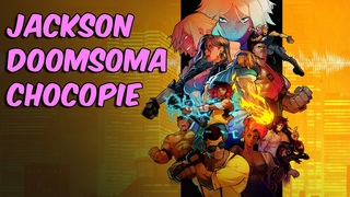 Streets Of Rage 4 Кооперативное прохождение на харде (Jackson  DoomSoma Chocopie)