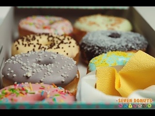 Победитель в конкурсе от группы Seven Donuts доставка пончиков Самара 27 37 277