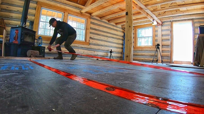 Insulating the Floor ( Sr Outsiders Final Episode), Ep94, Outsider Cabin