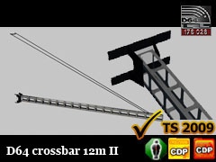 D64 crossbar 10.0m II