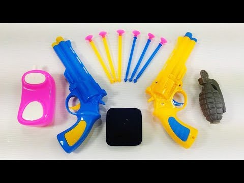 New Realistic Police Toy Guns Set Box of Guns
