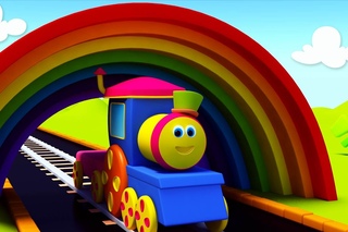 BOB EL TREN EN UN PASEO DE COLORES | Bob, The Train On A Color Ride