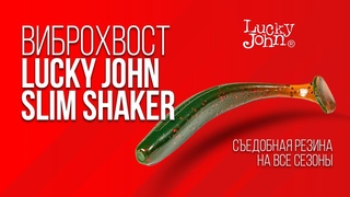 Обзор съедобной резины Lucky John Slim Shaker