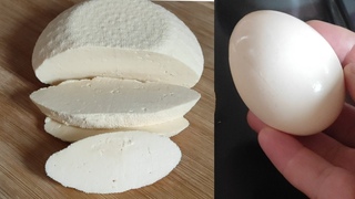Sipajte jaje u kipue mlijeko! Vie ne kupujem sir. Najlaki recept za sir kod kue! #437