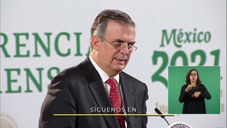 Ebrard y “FONDEN aquí no... pero uno para Latinoamérica sí“.