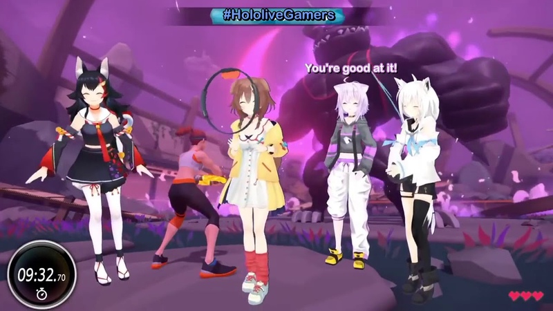 ENG SUB Hololive Gamers Ring Fit Adventure + Oka Koro