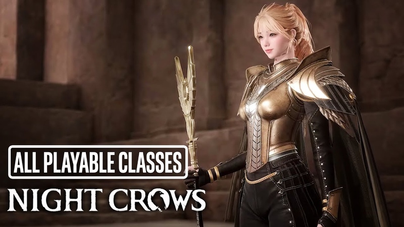 MMORPG NIGHT CROWS GLOBAL All Playable Classes