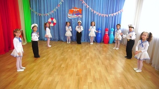 Патриотический танец “Салажата“, коллектив “Сияние“, 5-6 лет