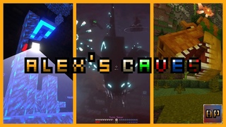 Полный обзор мода Alex's Caves на русском / Гайд Alex's Caves