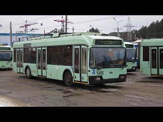Троллейбус Минска БКМ-321, борт.№ 5491,марш.46