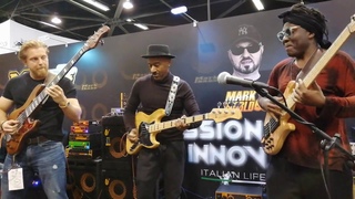 NAMM 2019 Marcus Miller, Richard Bona and Hadrien Feraud