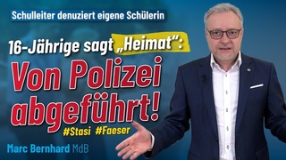 Schulleiter denunziert eigene Schlerin  16-Jhrige sagt Heimat: Von Polizei abgefhrt