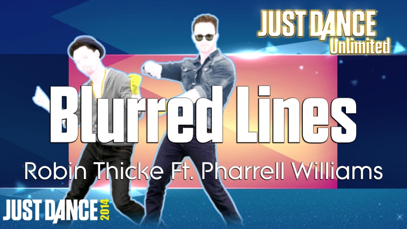 Just Dance Unlimited, Blurred Lines Robin Thicke Ft. Pharrell Williams, Just Dance