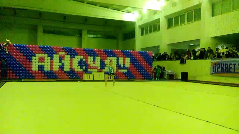 Турнир по Худ. гимнастике Айсулу 2017 Решетникова